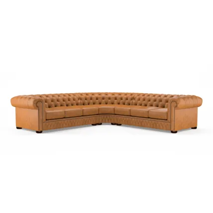 Chesterfield 7 Seater Double Corner Sofa
