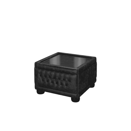 Chesterfield Footstool Coffee Table | Handmade Footstool