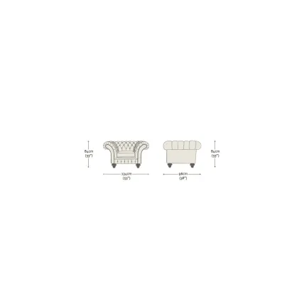 Grosvenor Chair Distressed Fawn | In Stock