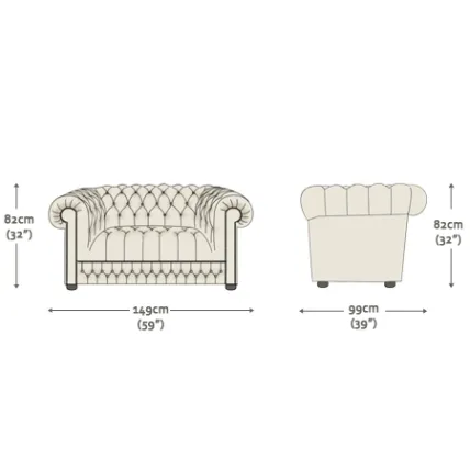 Belgravia 4 Seater Sofa & Chair | Amalfi Salsa | Luxury Sofa