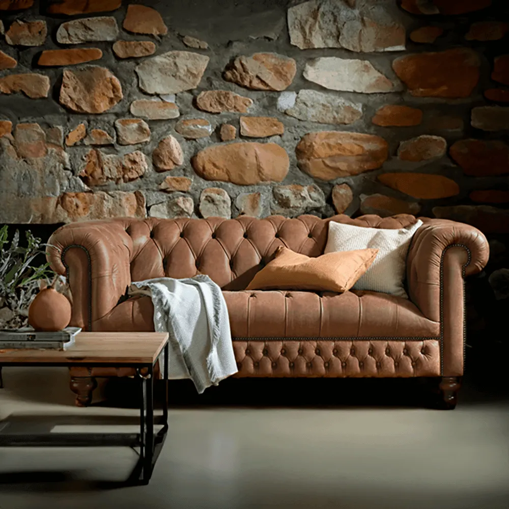 Clarendon Luxury 3 Seater Sofa | Timeless Chesterfield