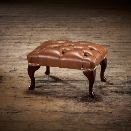 Queen Anne Repos-pieds - Repose-pieds de Timeless Chesterfields Royaume-Uni