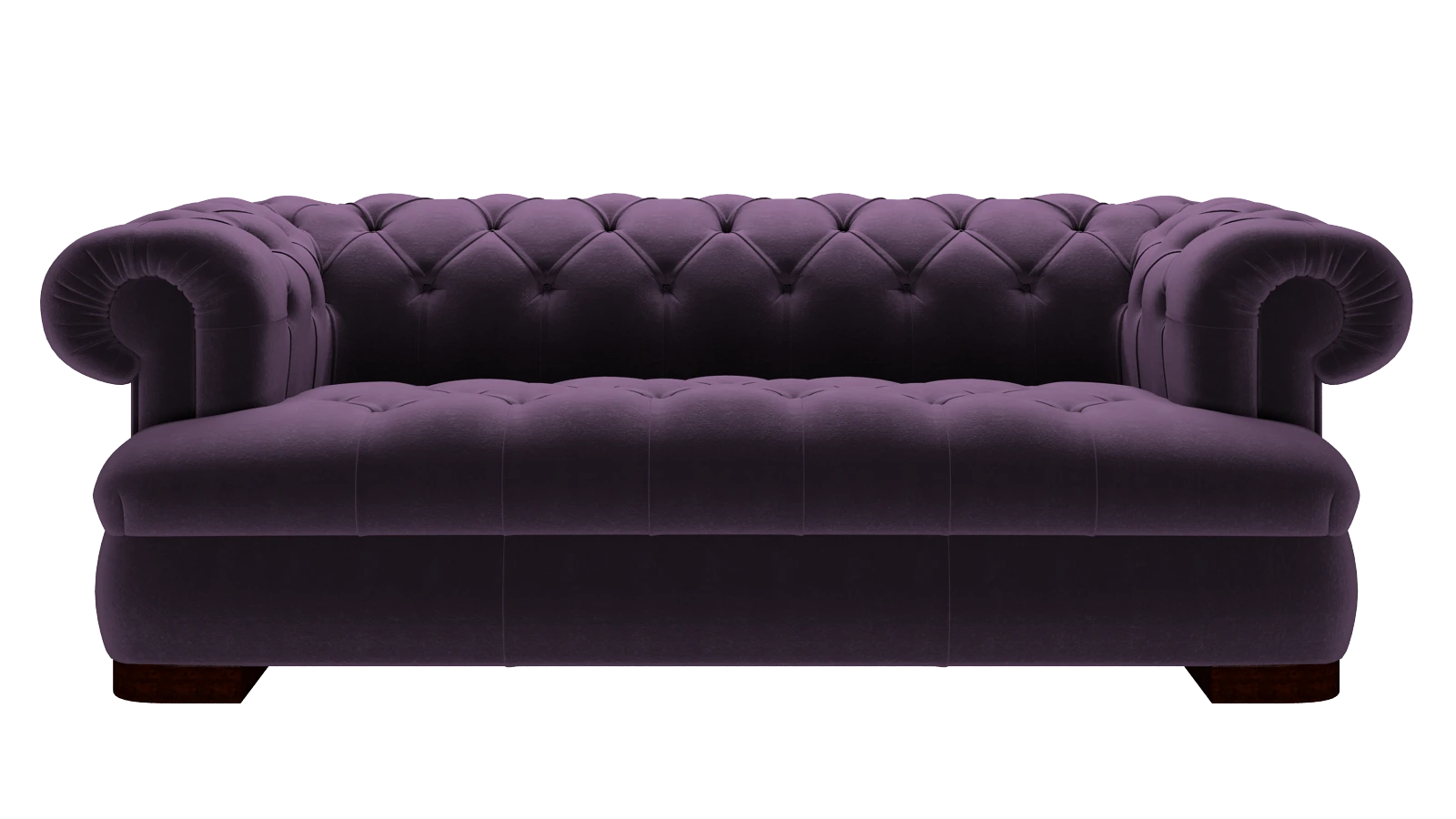 Jazz 3seater Knightsbridge Velvet Winter Violet