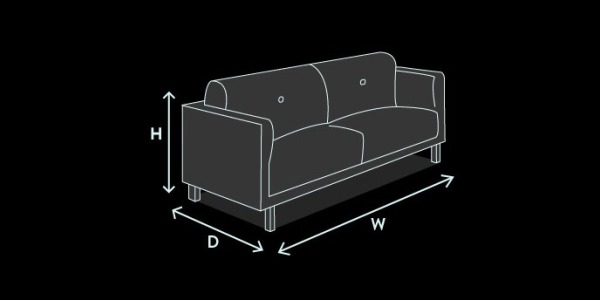 Sofa size guide: How to measure for a sofa, corner sofa, or sofa bed